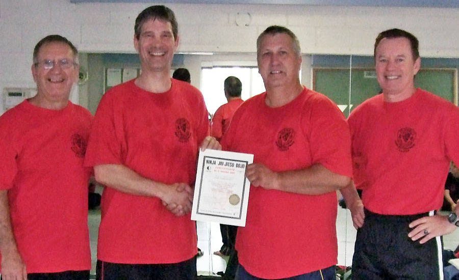 Dan Ladouceur promoted to 4th dan