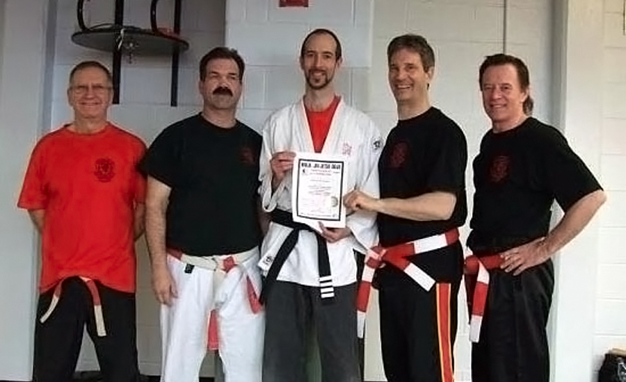 Daniel Kennedy promoted to 4th dan