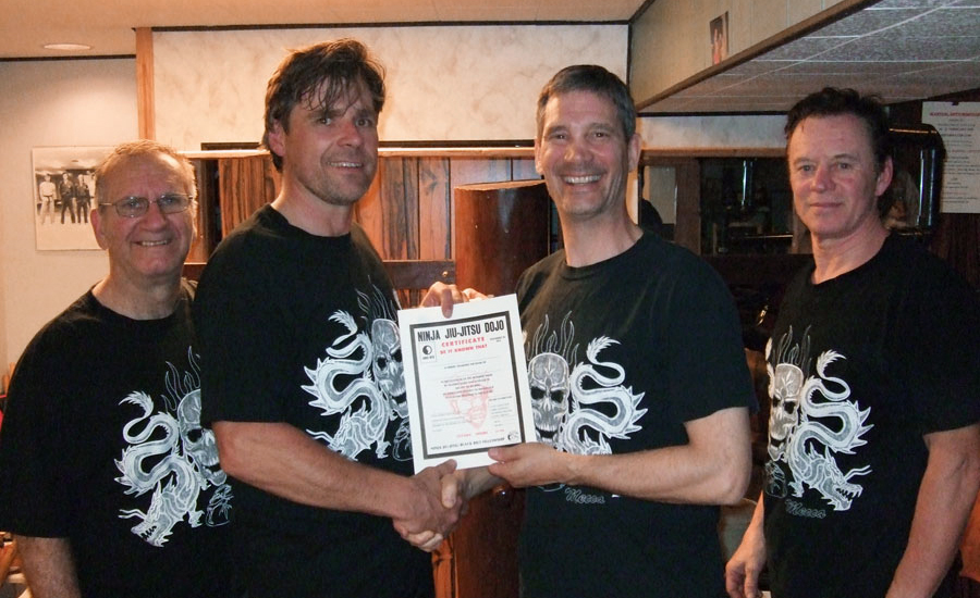 Tim Fekette promoted to 5th dan