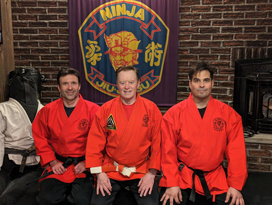 Sensei Michel and new shodans