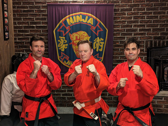 Sensei Michel and new shodans